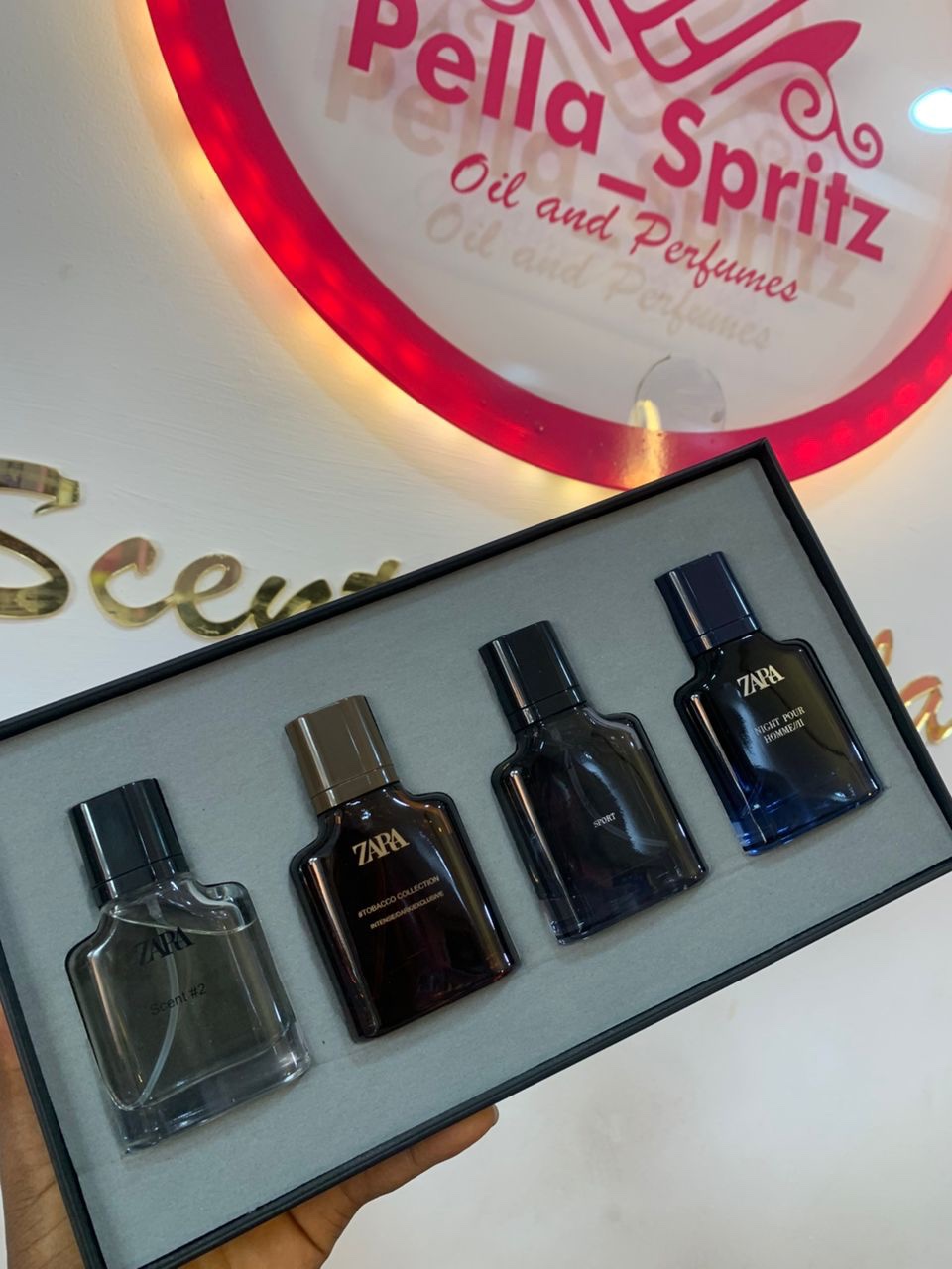 ZARA HOMME COLLECTION 4in1 PERFUME GIFTSET