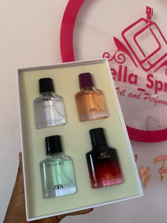 ZARA 4in1 PERFUME GIFTSET (white box)