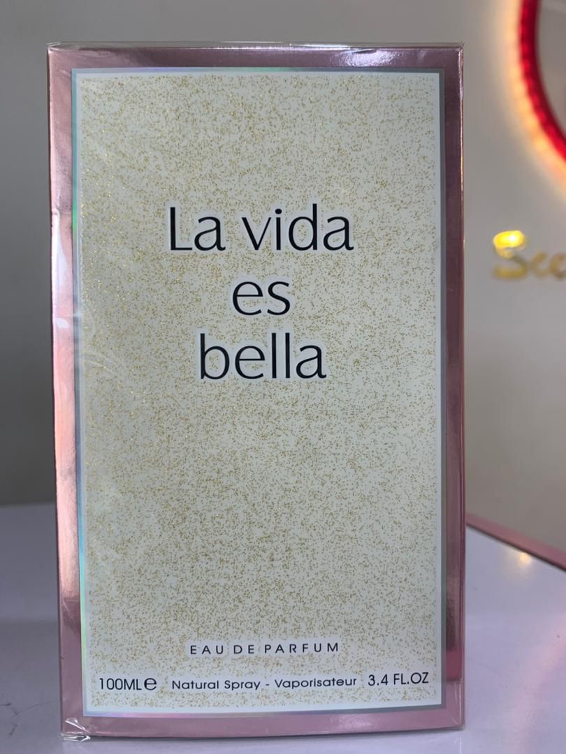 LA VIDA ES BELLA BY FRAGRANCE WORLD EDP 100ML