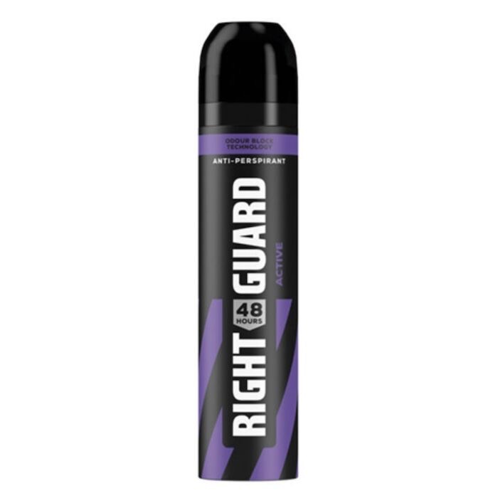 RIGHT GUARD ACTIVE ANTI-PERSPIRANT SPRAY 250ML - Image 2