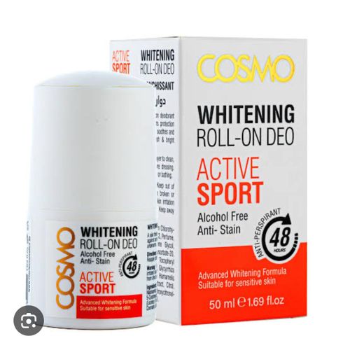 COSMO WHITENING ACTIVE SPORT ROLL-ON DEODORANT 50ML - Image 3