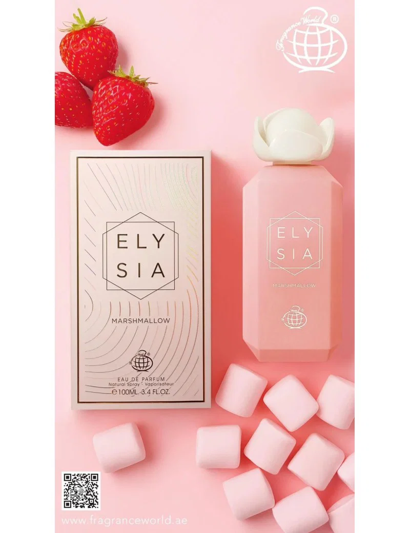 ELYSIA MARSHMALLOW BY FRAGRANCE WORLD EDP 100ML - Image 9
