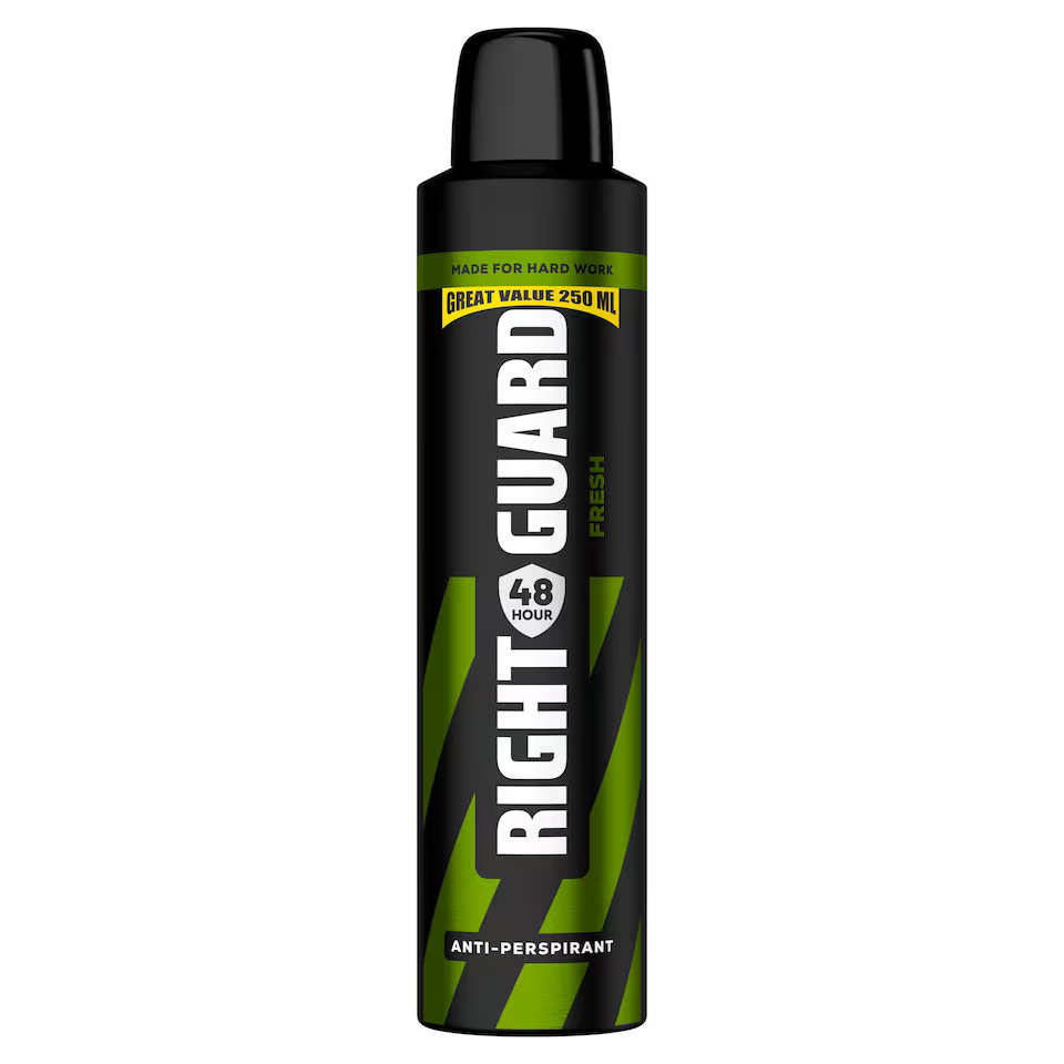 RIGHT GUARD FRESH ANTI-PERSPIRANT SPRAY 250ML - Image 2