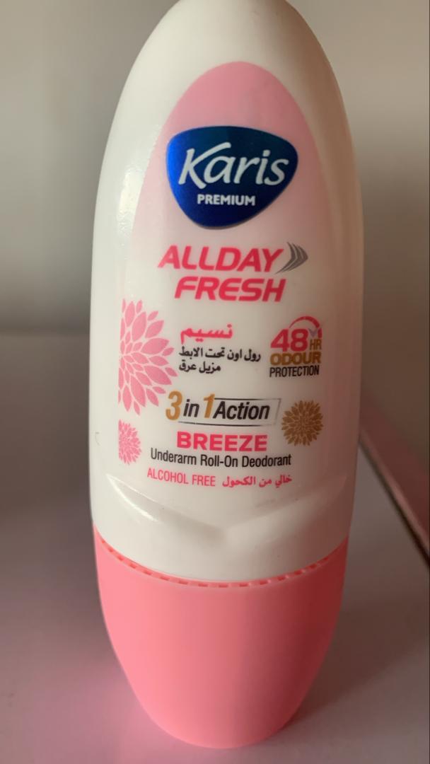 KARIS PREMIUM ALLDAY FRESH BREEZE UNDERARM ROLL-ON DEODORANT