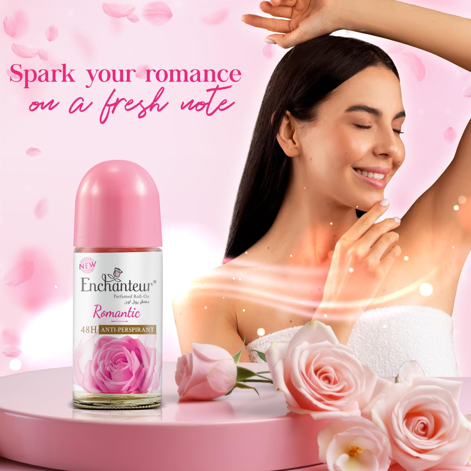 ENCHANTEUR ROMANTIC 48H ANTI-PERSPIRANT PERFUMED DEO ROLL-ON 50ML - Image 5